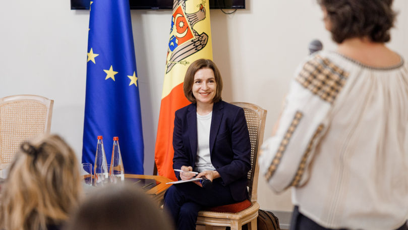 Reprezentanți ai diasporei din mai multe state, în dialog cu Maia Sandu