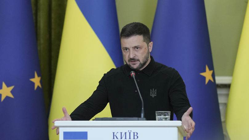 Zelenski a anunțat când va fi pregătit să plece din funcție