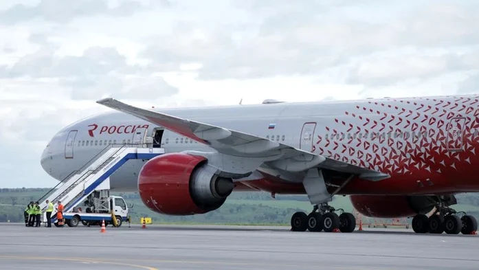 Incident pe aeroportul Șeremetievo: Un avion „Rossia” a fost avariat