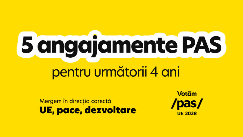 UE, pace, dezvoltare – 5 angajamente PAS pentru următorul mandat Ⓟ