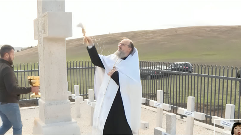 Un cimitir al eroilor români căzuți în război, inaugurat la Telenești