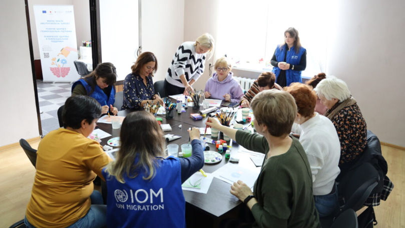 Atelier dedicat sănătății mintale, organizat la Bălți de OIM