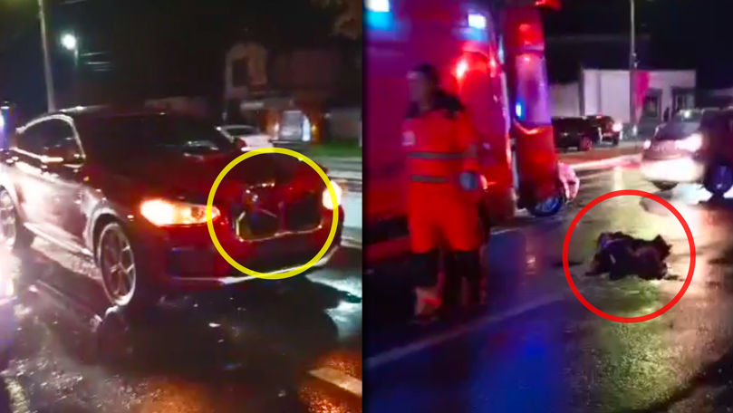 O femeie, lovită mortal de un tânăr cu BMW, la Orhei