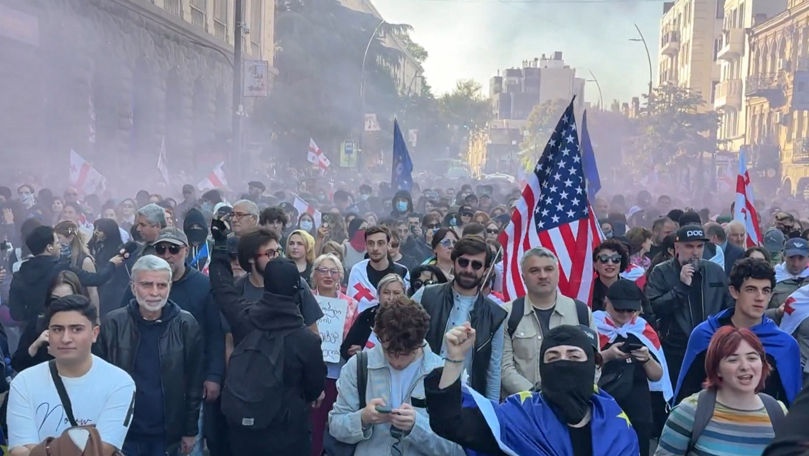 Premierul Georgiei acuză protestatarii că au vrut să răstoarne Guvernul