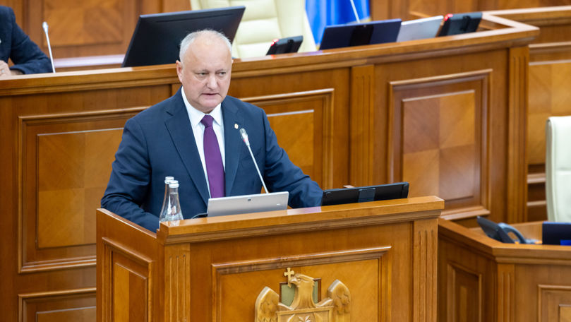 Un vicepreședinte al Parlamentului, din opoziție. Pe cine propune Dodon