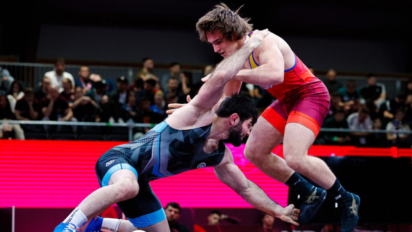 Eugeniu Mihalcean a devenit vicecampion mondial la lupte libere