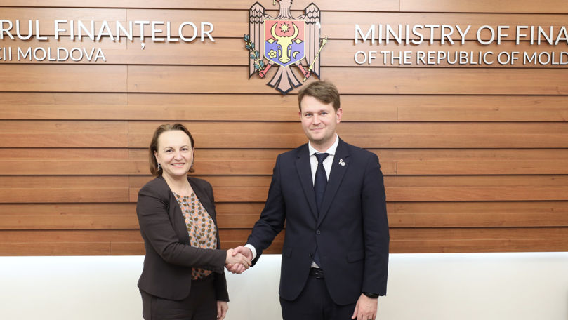 Reformele finanțate de Uniunea Europeană, discutate de Andrian Gavriliță și ambasadorul UE