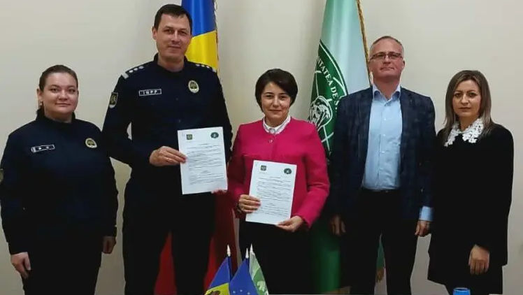 Poliția de Frontieră și USARB au încheiat un parteneriat pentru dezvoltarea tinerilor