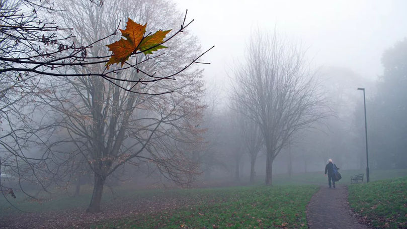 Atenție: Cod Galben de ceață. Avertismentul făcut de meteorologi