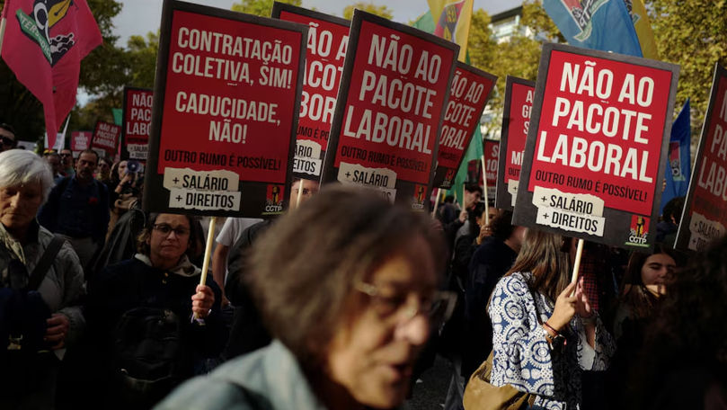 Protest cu zeci de mii de angajați în una din cele mai sărace țări din UE