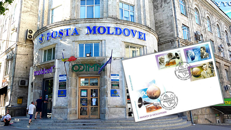 Poșta Moldovei lansează mărci dedicate unor personalități care au schimbat lumea