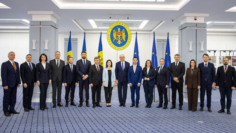 Guvernul Munteanu a depus jurământul de învestire la Președinție