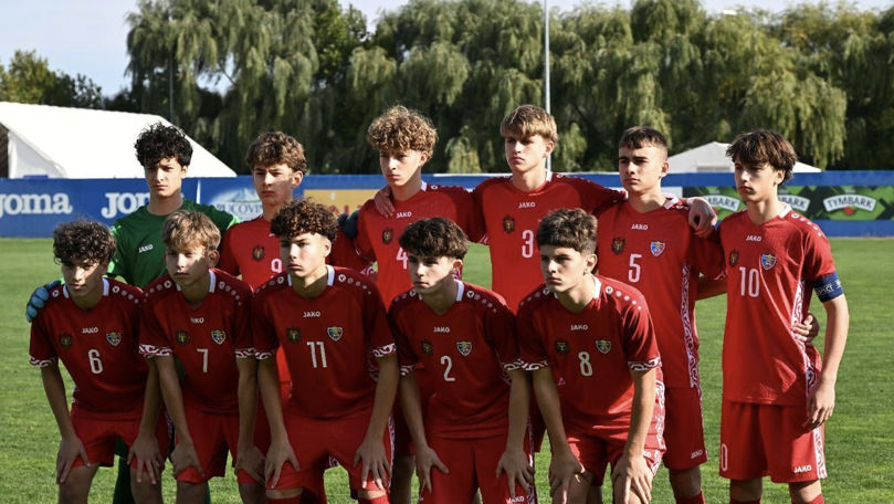 Naționala U15 a Moldovei va participa la un Turneu de Dezvoltare UEFA
