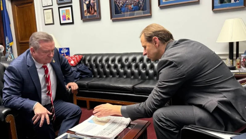 Ambasadorul Moldovei în SUA, discuții cu congresmanul Don Bacon despre securitate