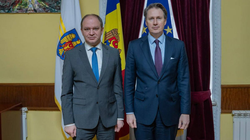 Ion Ceban, la întrevedere cu ambasadorul Regatului Țărilor de Jos: Temele abordate