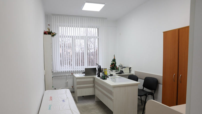 Secția medicilor de familie din Ialoveni, renovată și modernizată