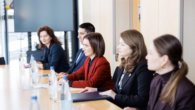 Maia Sandu, la Strasbourg: Apărarea democrației în R. Moldova, în centrul discuțiilor