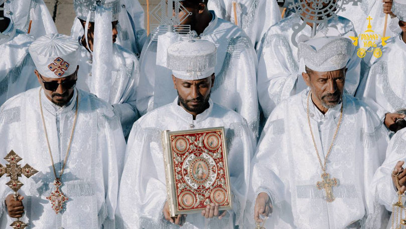 Imagini inedite din singura țară ortodoxă din Africa: Oamenii au sărbătorit Crăciunul
