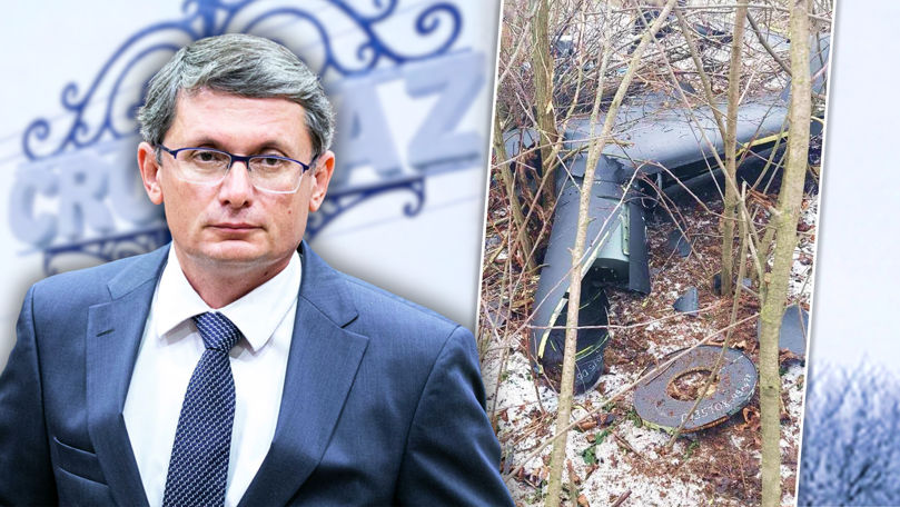Grosu, despre drona găsită la Crocmaz: O nouă încălcare a suveranității R. Moldova
