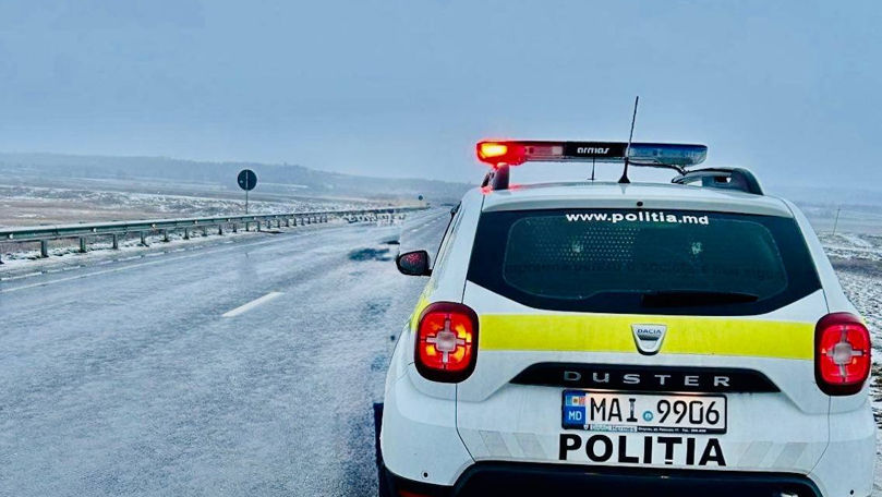 Pe drumuri s-a format polei: Poliția vine cu recomandări pentru șoferi