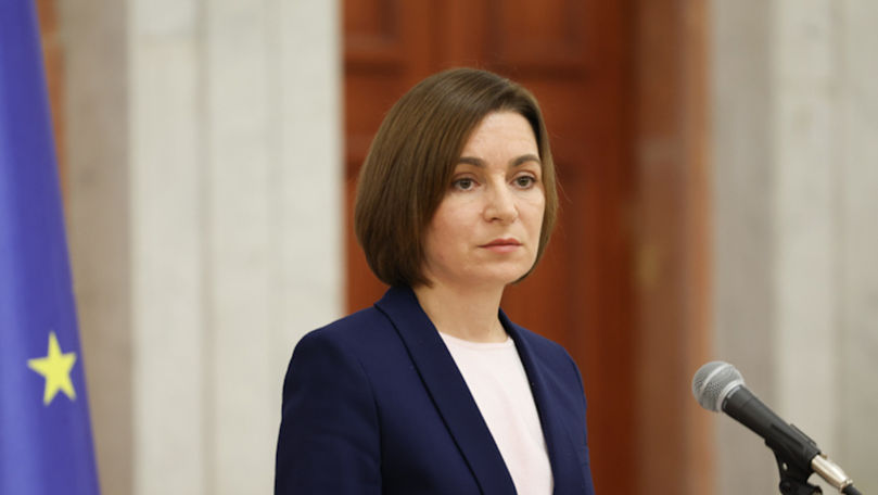 Maia Sandu speră că Moldova va putea adera la UE „înainte de a fi prea târziu”