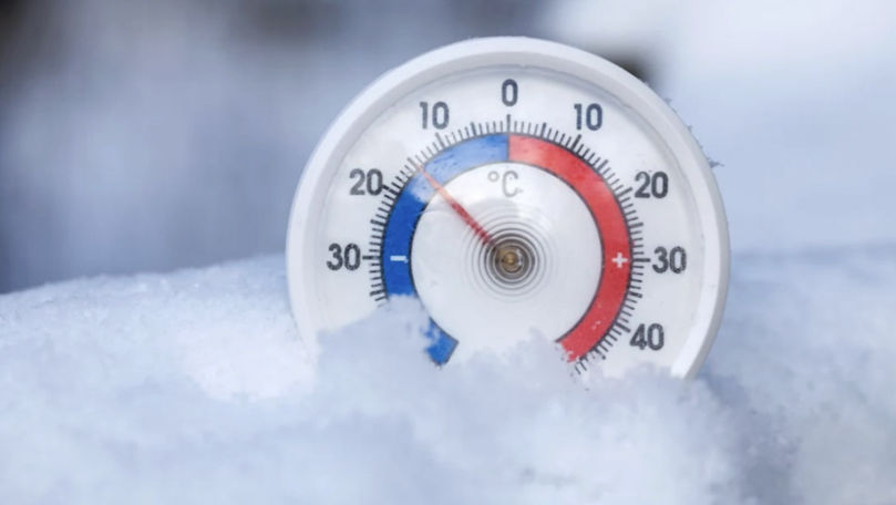 O parte din Moldova va fi cuprinsă de ger: Minimele vor coborî până la -20°C