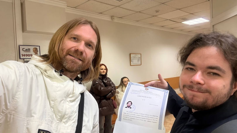 Solistul Bi-2 mulțumește R. Moldova pentru cetățenia acordată fiului său
