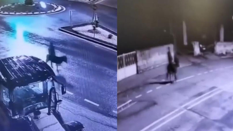 Un bărbat din Turcia a spart un magazin de bijuterii apoi a fugit călare pe un măgar