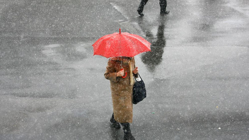 Weekend cu precipitații slabe, ceață și polei: Ce temperaturi sunt prognozate