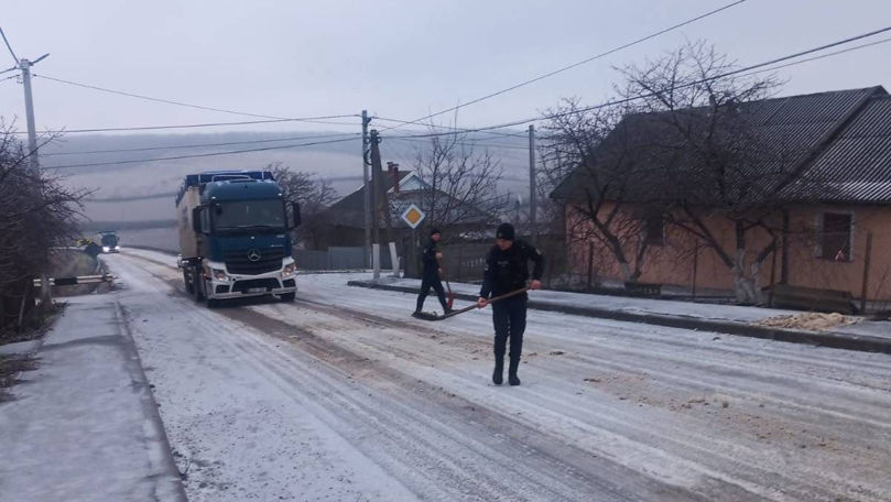 Poliția de Frontieră intervine pe traseul R-26 pentru siguranța șoferilor