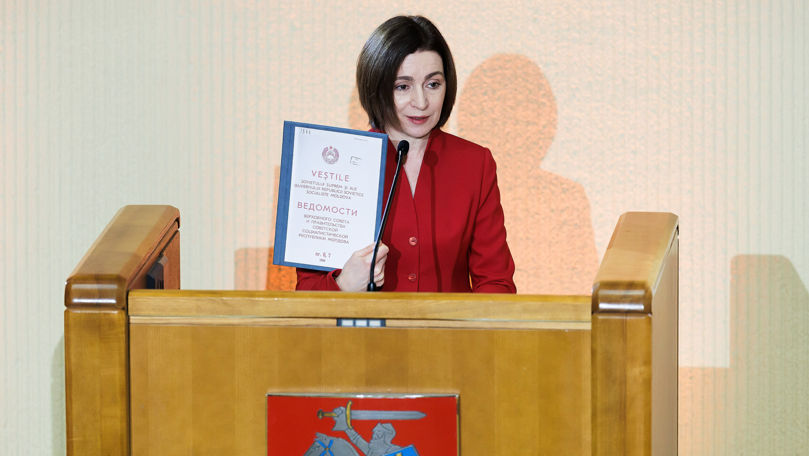 Maia Sandu, în Parlamentul Lituaniei: Rusia nu câștigă războiul împotriva Ucrainei