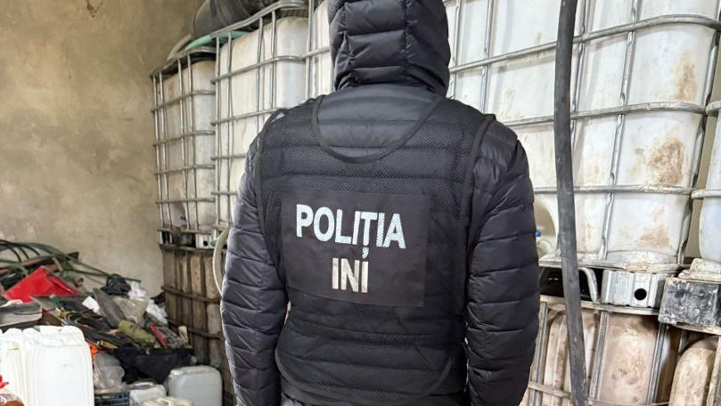Captură de 20.000 litri de alcool de contrabandă: Un bărbat a fost reținut