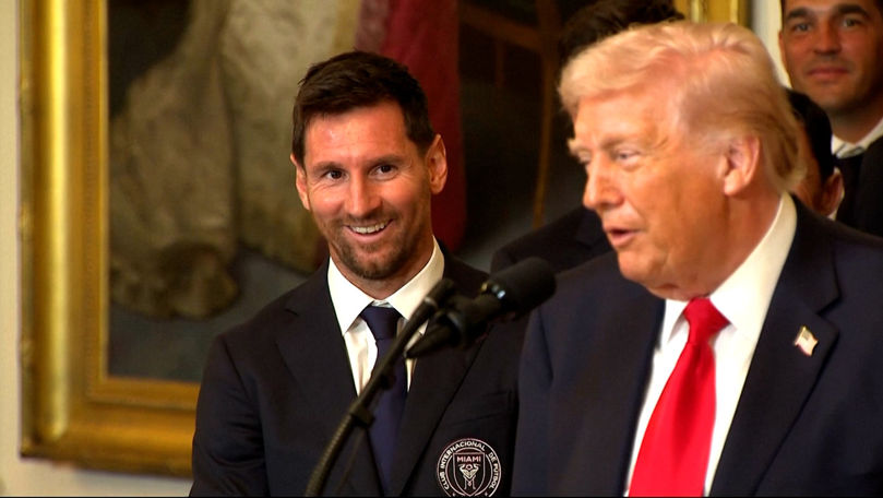 Messi, primit la Casa Albă de Trump: S-ar putea să fii mai bun decât Pelé