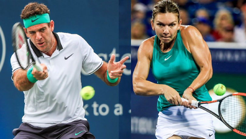 Simona Halep și Juan Martin del Potro, invitați speciali la un eveniment în Chișinău