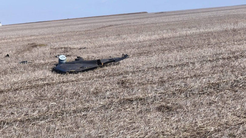 Alertă la frontieră: Fragmente de dronă, depistate la Tudora