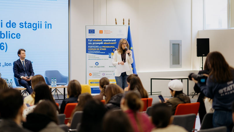 UE și Moldova lansează o nouă ediție a programului de stagii plătite pentru tineri