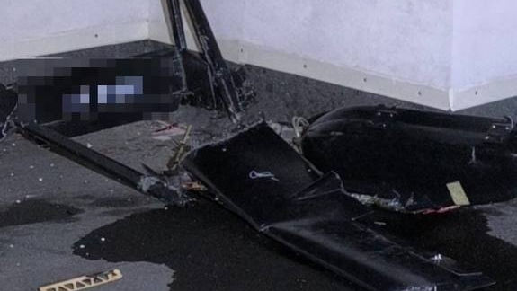 Drona căzută în centrul Chișinăului nu avea explozibil: Poliția vine cu detalii