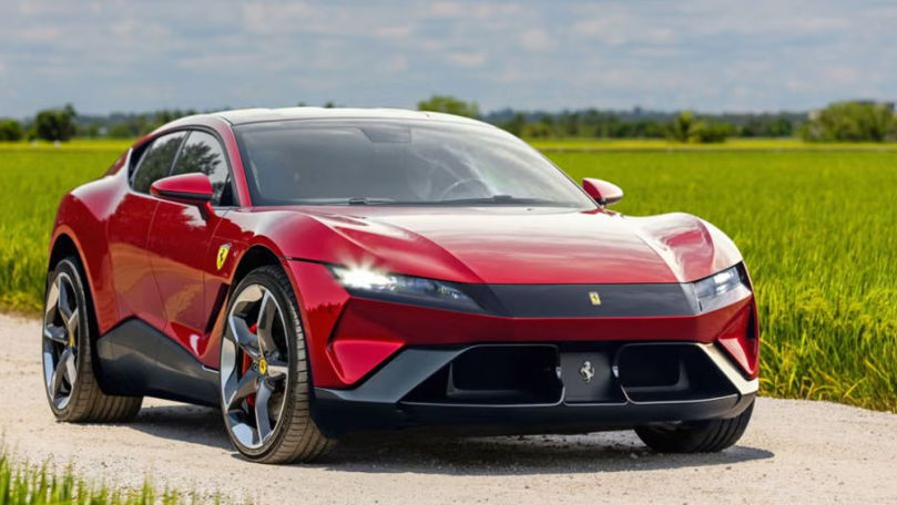 Primul automobil complet electric marca Ferrari se va chema Luce. Cât va costa