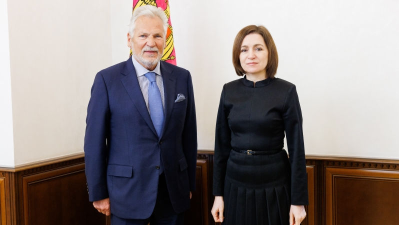 Maia Sandu, întrevedere cu fostul președinte al Poloniei: Subiectele abordate