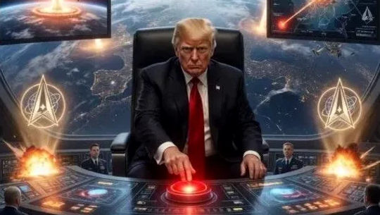 De la extratereștri la explozii orbitale: Trump inundă rețelele sociale cu imagini AI