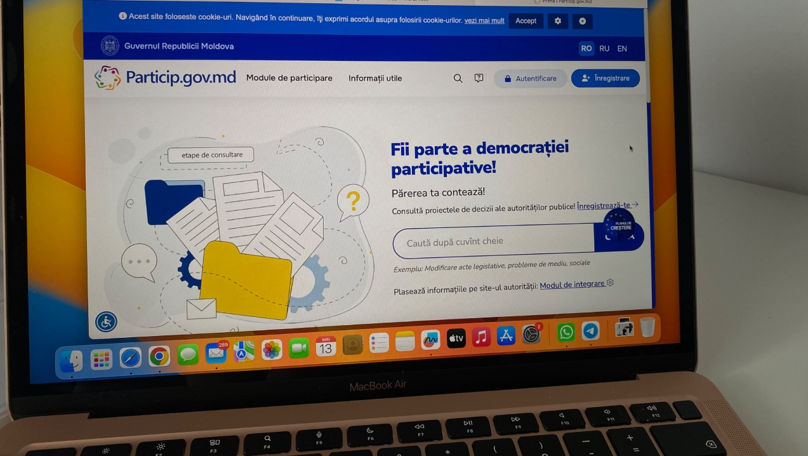 Platforma particip.gov.md va fi modernizată. Ce se va schimba pentru cetățeni
