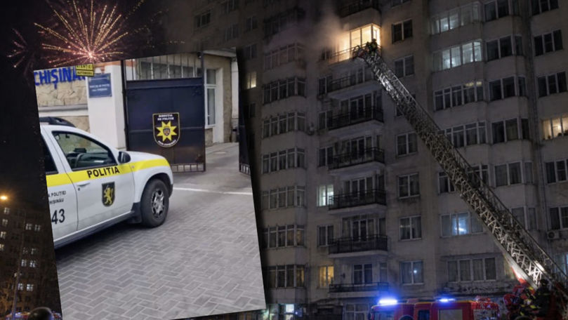 Incendiul izbucnit din cauza artificiilor: Doi bărbați, reținuți pentru 72 de ore