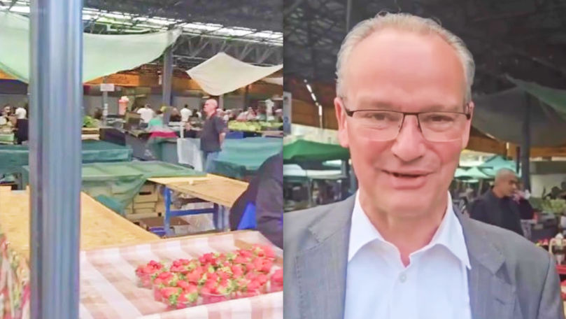 Un ministru german a ținut un discurs în Piața Centrală din Chișinău