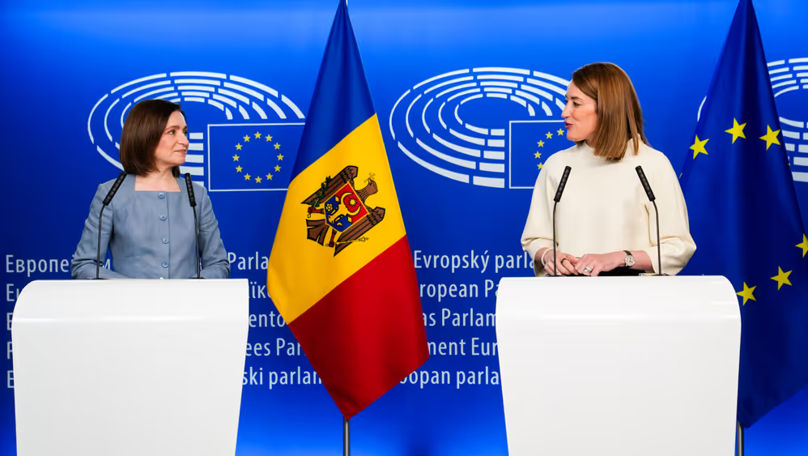 Maia Sandu, la Strasbourg: Moldova este pregătită să deschidă negocierile de aderare la UE
