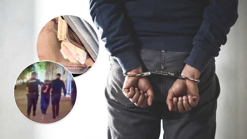 Un bărbat de 34 de ani, reținut după ce a furat 23.000 de lei dintr-un magazin