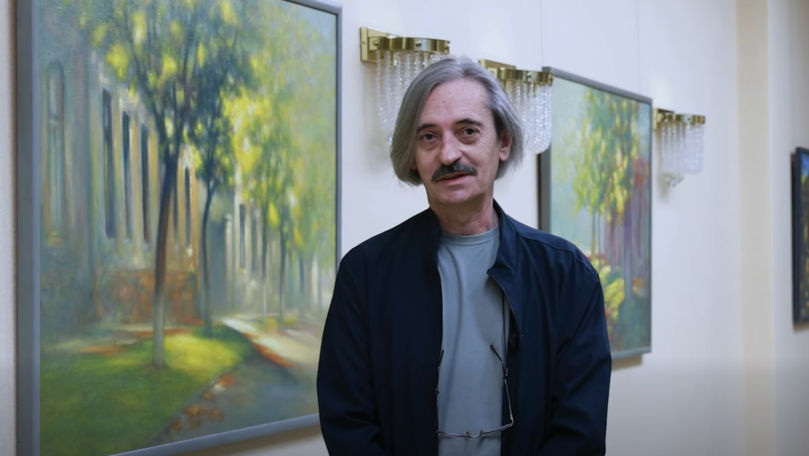 „Orașul Vechi”: O expoziție a pictorului Vlad Tabac, inaugurată la Președinție