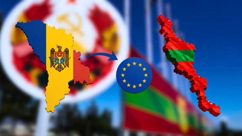Sondaj: Peste 21% dintre moldoveni acceptă aderarea la UE fără Transnistria
