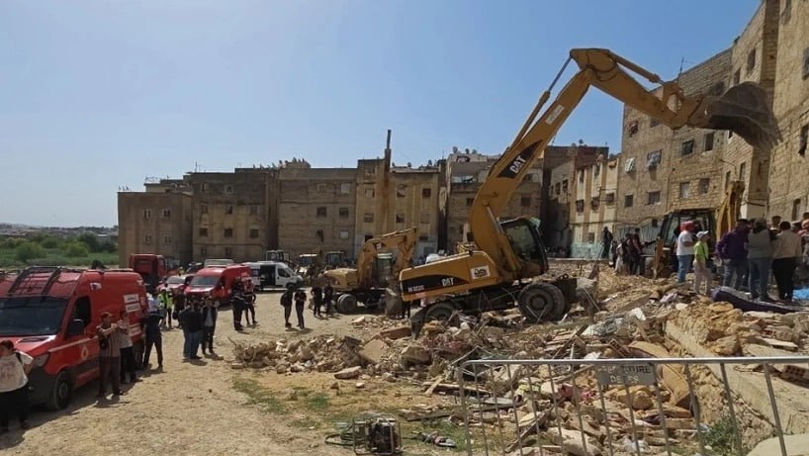 Cel puţin 15 morţi în urma prăbuşirii unui bloc de locuinţe în Maroc