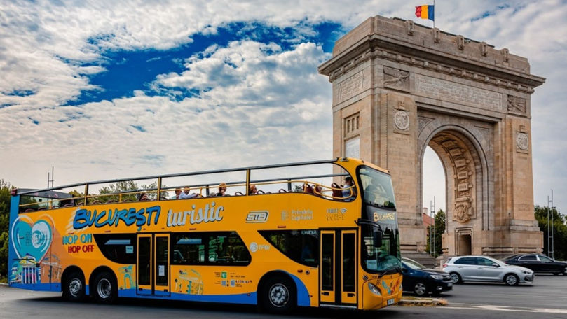 Autobuzele turistice revin în București. Cât costă o călătorie