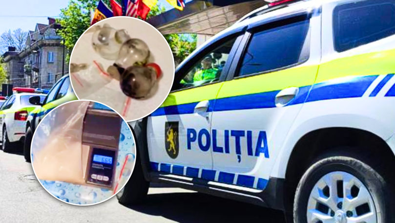 Două persoane, reținute la Drochia în timp ce plasau droguri prin ascunzișuri